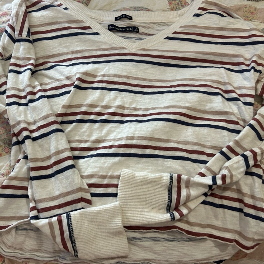 Striped Long Sleeve Top